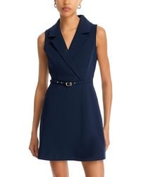 French Connection - Azra Double Breasted Belted Minidress - Lyst