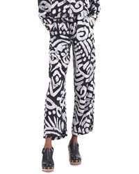 Busayo - Kolade Printed Wide Leg Pants - Lyst