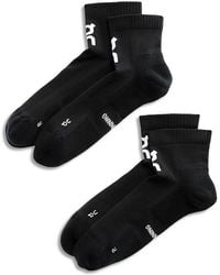 On Shoes - Running Core Run Mid Socks, Pack Of 2 - Lyst