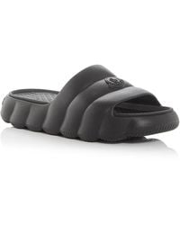 Moncler - Lilo Quilted Slide Sandals - Lyst