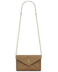 Saint Laurent - Cassandre Chain Pouch - Lyst