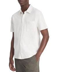 Vince - Short Sleeve Pocket Shirt - Lyst