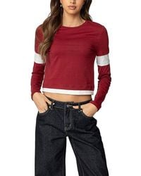 Edikted - Paula Layered Long Sleeve T Shirt - Lyst