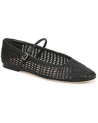 Veronica Beard - Ellie Woven Mary Jane Flats - Lyst