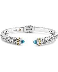 Lagos - Caviar Color Hinge Cuff - Lyst