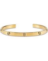 Tory Burch - Miller Icon Stud Thin Cuff Bracelet - Lyst