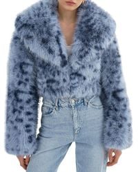 Lamarque - Danika Leopard Faux Fur Jacket - Lyst