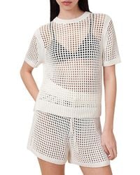 AllSaints - Paloma Knit Top - Lyst