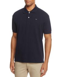 comme des garcons polo navy