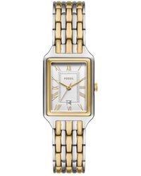 Fossil - Raquel Three Hand Watch, 23Mm X 38Mm - Lyst