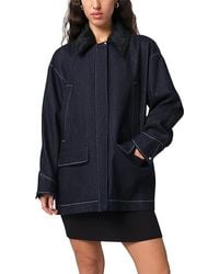 Apparis - Clive Raw Denim Workwear Jacket - Lyst