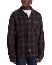 Represent - Bonded Reversible Check Shirt - Lyst