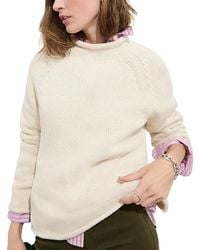 Alex Mill - Eastport Cotton Mock Neck Sweater - Lyst