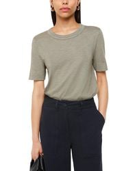 Whistles - Rosa Double Trim Tee - Lyst