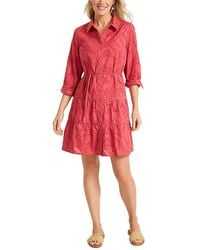 Tommy Bahama - Isla Dream Long Sleeve Short Shirt Dress - Lyst