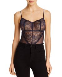 Wacoal Level Up Lace Bodysuit - Black