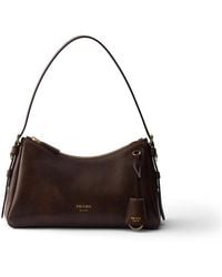 Prada - Aimee Medium Leather Shoulder Bag - Lyst
