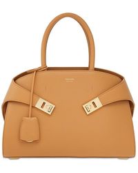 Ferragamo - Medium Hug Handbag - Lyst