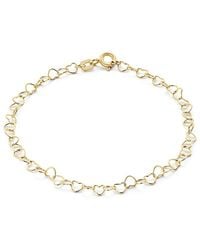 Ana Luisa - Solid Heart Chain Bracelet - Lyst