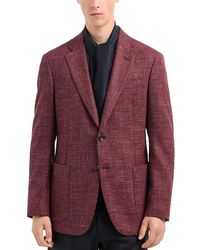 Emporio Armani - Wool & Linen Blend Sport Jacket - Lyst