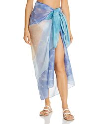 Max Mara Dalmine Pareo Swim Cover - Up - Green