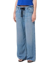 Agolde - Shaw Drawstring Wide Leg Jeans - Lyst