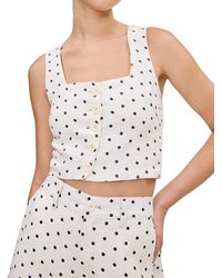 DL1961 - Dl 1961 Lizzie Linen Top - Lyst
