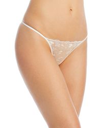 La Perla - Floral Embroidered Thong - Lyst