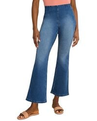 NIC+ZOE - Berkeley High Rise Bootcut Pull-On Jeans - Lyst