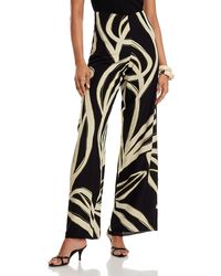 Cala De La Cruz - Oxana Printed High Waisted Wide Pants - Lyst