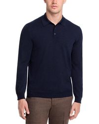 Slowear - Flex Wool Blend Three Button Polo Sweater - Lyst