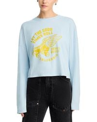 ASKK NY - Cropped Graphic Tee - Lyst