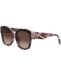 Fendi - First Square Sunglasses, 63Mm - Lyst