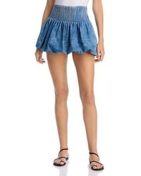Sea - Oli Denim Bubble Skirt - Lyst