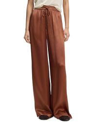 BOSS - Tavati Satin Drawstring Pants - Lyst