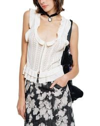 Anna Sui - Victorian Pointelle Camisole - Lyst