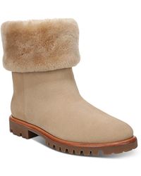 Vince - Cameron Shearling & Suede Boots - Lyst