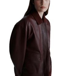 Marella - Doga Leather Jacket - Lyst