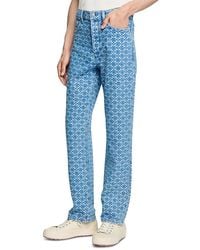 Sandro - Regular-Fit Square Cross Jeans - Lyst