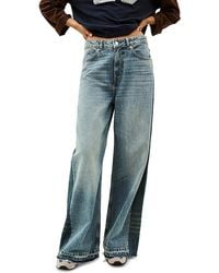 Ba&sh - Mislav Mid Rise Wide Leg Jeans - Lyst