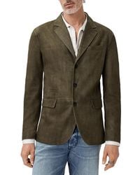 John Varvatos - Rind Leather Jacket - Lyst