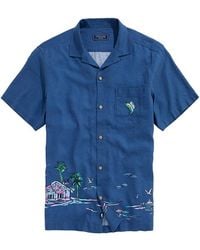 Vineyard Vines - Scenic Short Sleeve Camp Shirt - Lyst