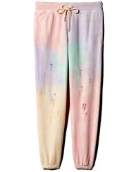 n:PHILANTHROPY Derby Distressed Tie - Dye Jogger Pants - Multicolour