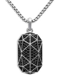 David Yurman - Torqued Faceted Amulet - Lyst