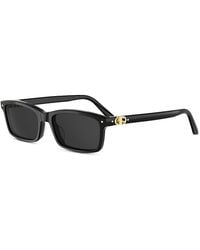 Dior - Petit Cd Rectangular Sunglasses, 54Mm - Lyst