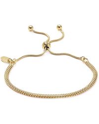 Argento Vivo - Mesh Chain Adjustable Bracelet - Lyst