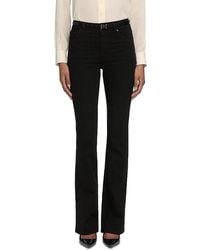 FRAME - The Reboot High Rise Cropped Bootcut Jeans - Lyst