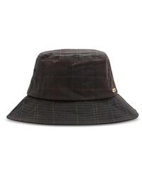 Barbour - Hazelwood Waxed Cotton Bucket Hat - Lyst