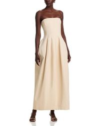 BCBGMAXAZRIA - Solid Structured Gown - Lyst