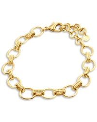 Capucine de Wulf - Cleopatra Hammered Grande Link Bracelet - Lyst